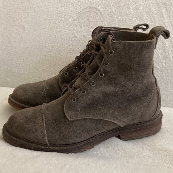 Allen Edmonds Caen boot in gray kudu suede - Picture 2 of 5